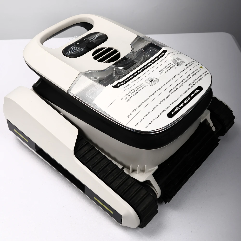 Wholesale High Quality ABS Wireless Robot Swimming Pool Cleaner Automatic Full Coverage Dirt  Lithium Battery