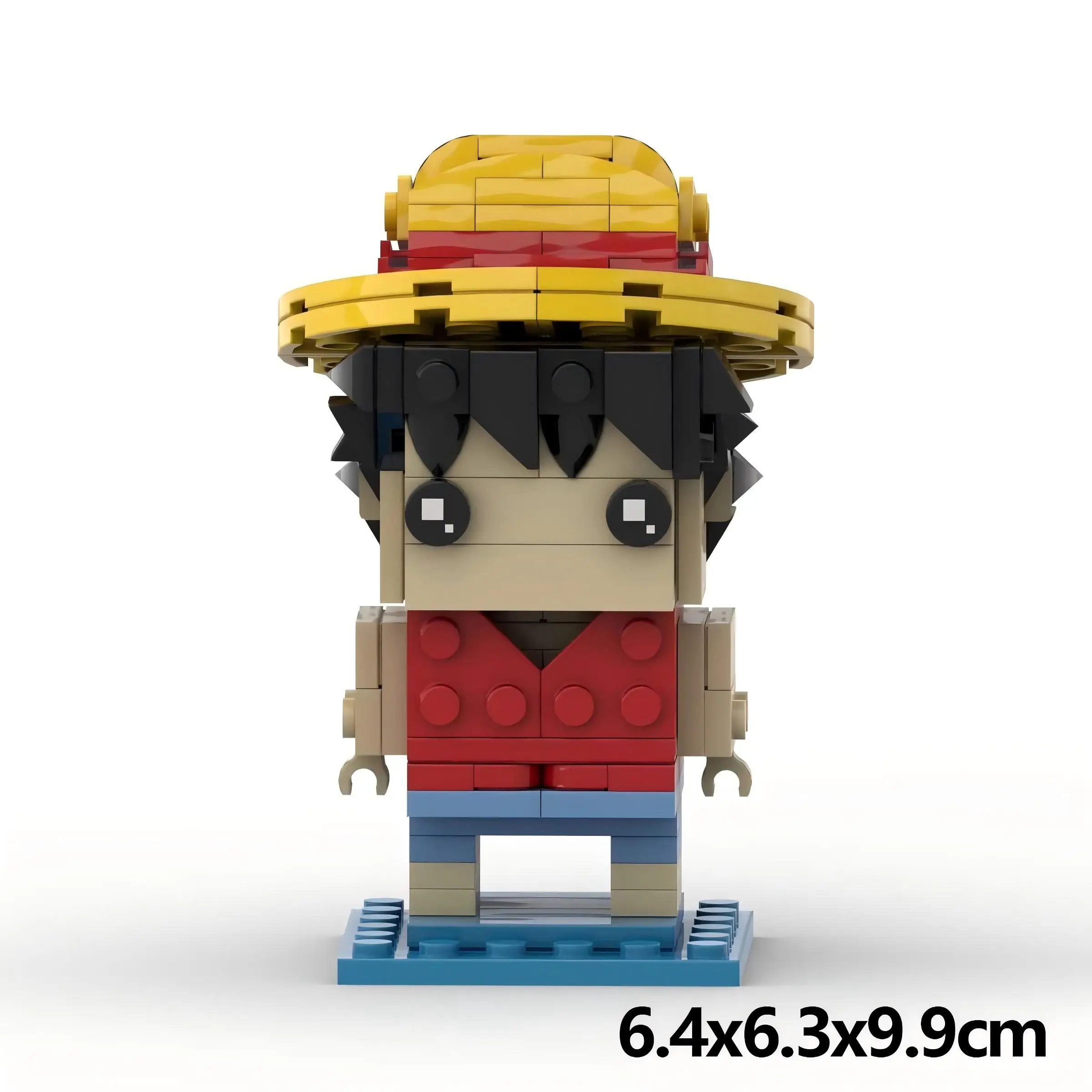 MOC König des Meeres Klassische Anime-Filmfiguren Baustein-Set Cartoon-Puppenmodell Kinder-Montagespielzeug Jungen-Geburtstagsgeschenke – Detail 2