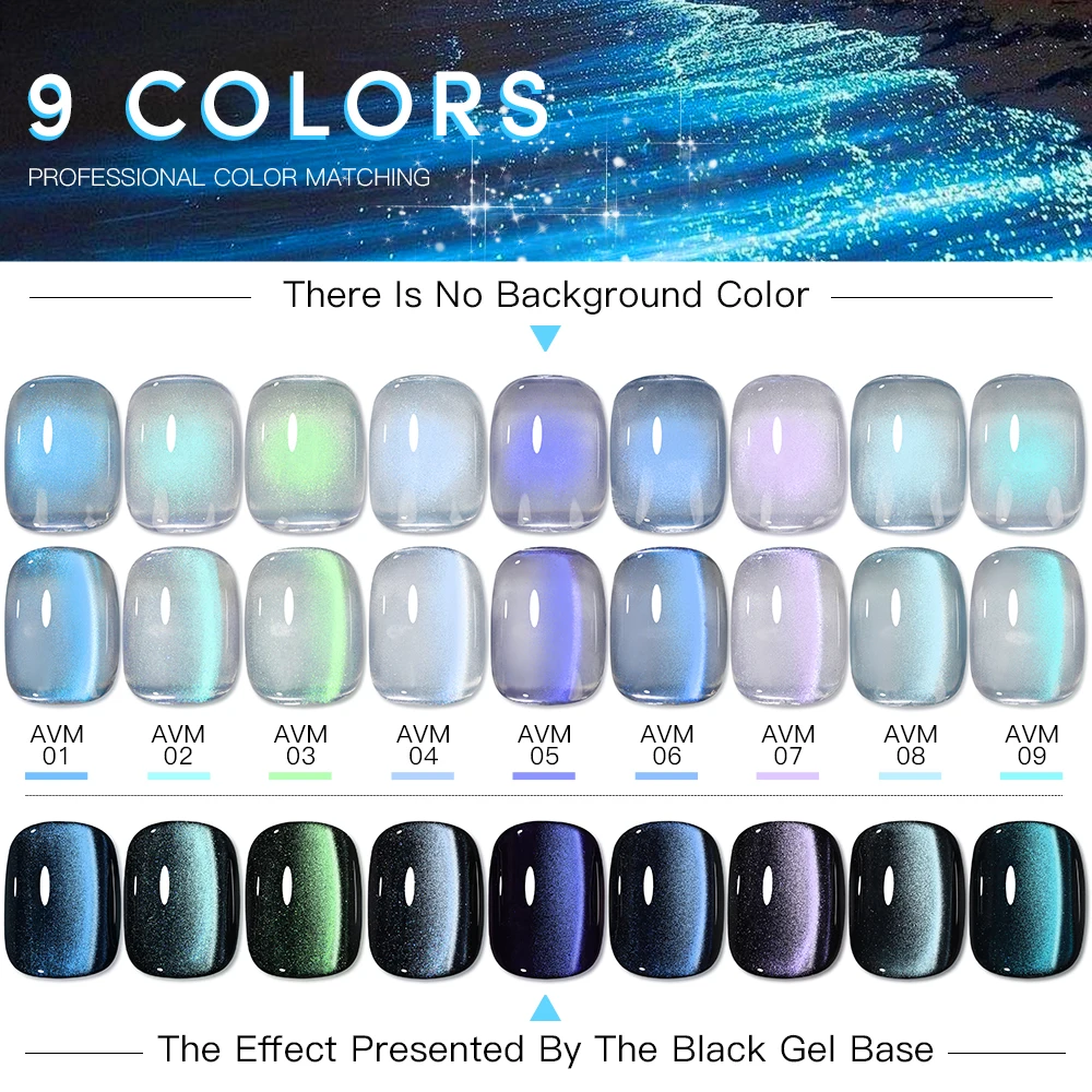 ALS 15 ml Laser Zeemeermin Blauwe Tranen Kat Magnetische Gel Nagellak Glazen Kralen Vernis Losweken Semi Permanente UV Gel voor Nail Salon