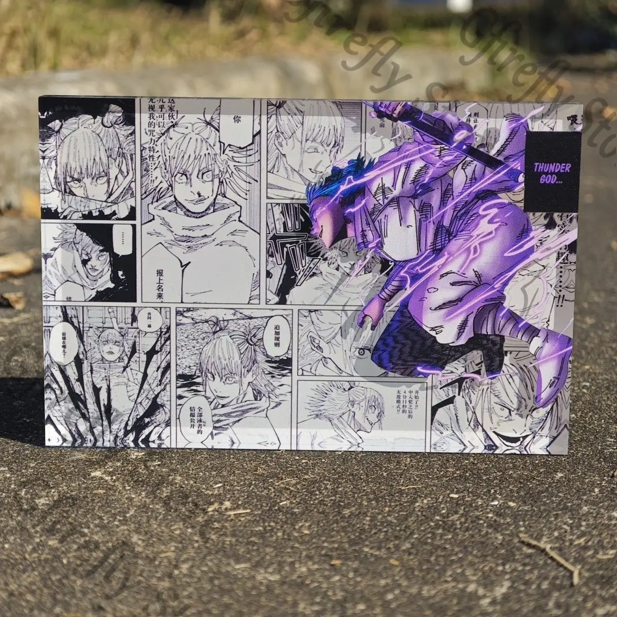 

Jujutsu Kaisen Show Shelf Acrylic Brick Hajime Kashimo Indicative Board Anime Standing Plate Ambitus Display Stand Decoration