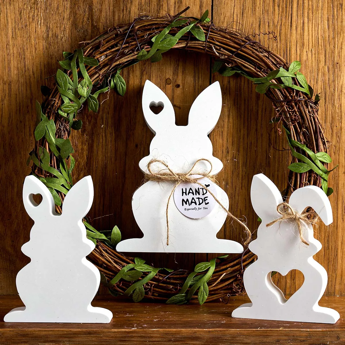 Ostern Ornament Liebe Hase Silikon Kerze Form DIY Herz Kaninchen Duftkerzen Seife Gips Harz Formen Home Decor Handwerk Geschenke