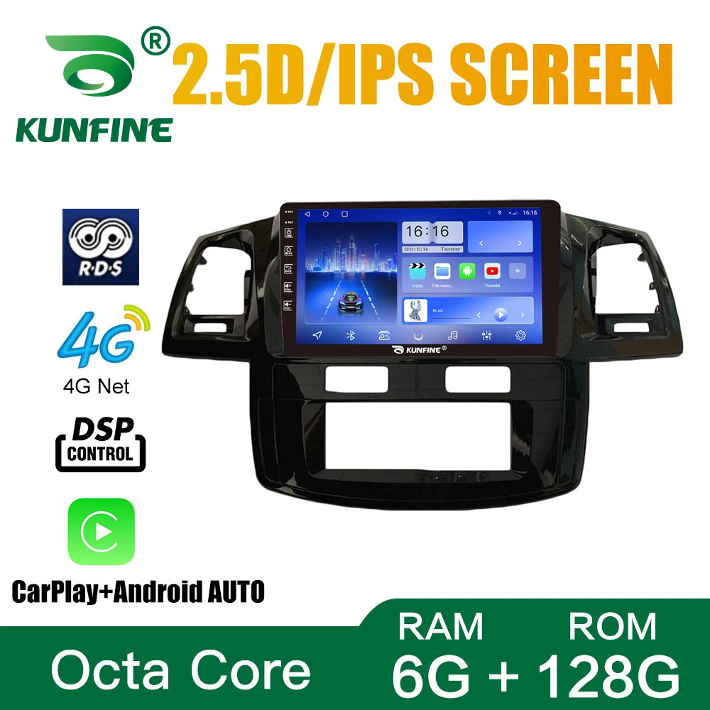 

Car Stereo For Toyota Fortuner 2008-2014 MT/AT Octa Core Android 10.0 Car DVD GPS Navigation Player Deckless Radio Headunit