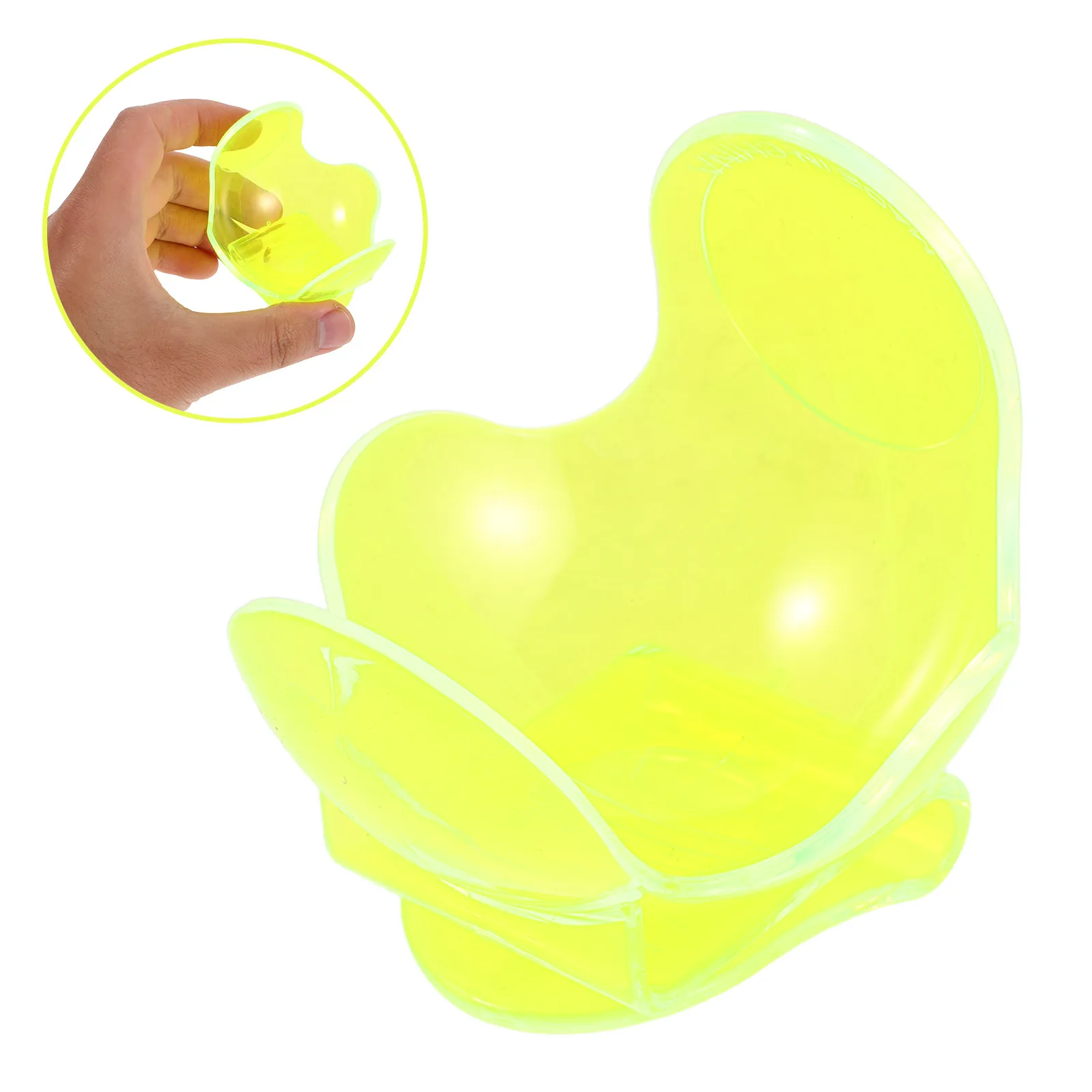 

2Pcs Lightweight Tennis Ball Waist Clip Fluorescent Yellow Weatherproof Ball Carrier for Tennis Players Portable Training