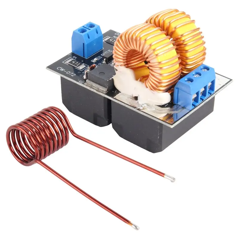 AB33-Mini DV 5V-12V 120W ZVS Heating Machine 120W High Frequency Induction Heating Board Module Driver Heater