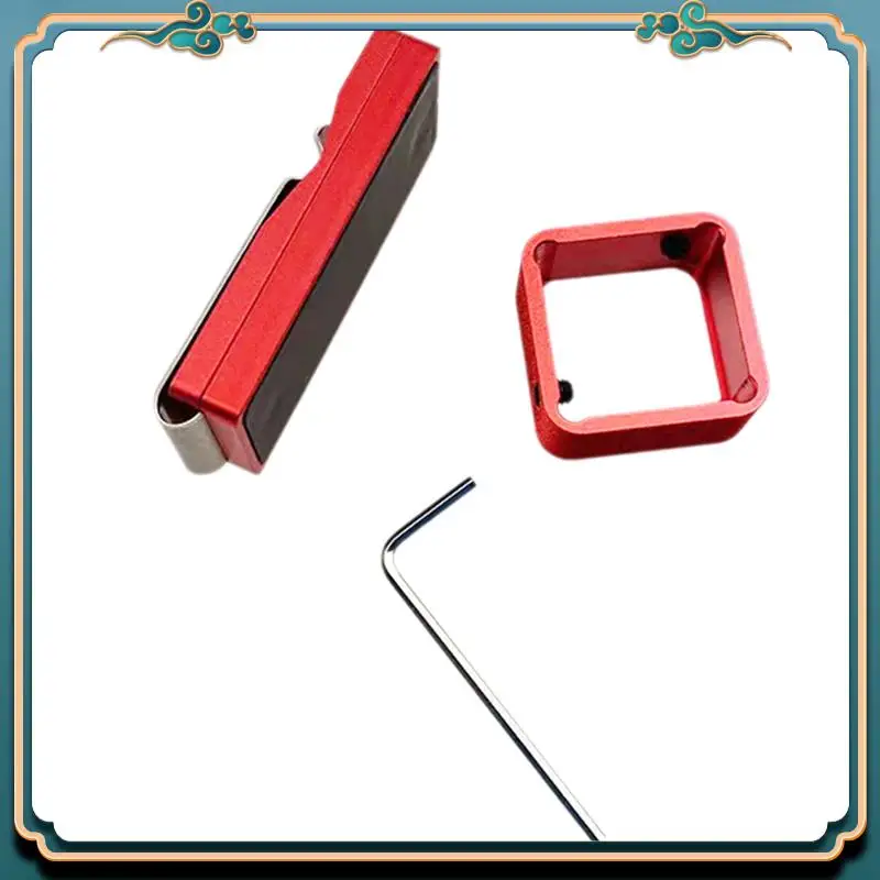 Billiard Chalk Holder Aluminum Alloy Billiard Chalk Holder Set With Strong Magnetic Adsorption Highly Recommended