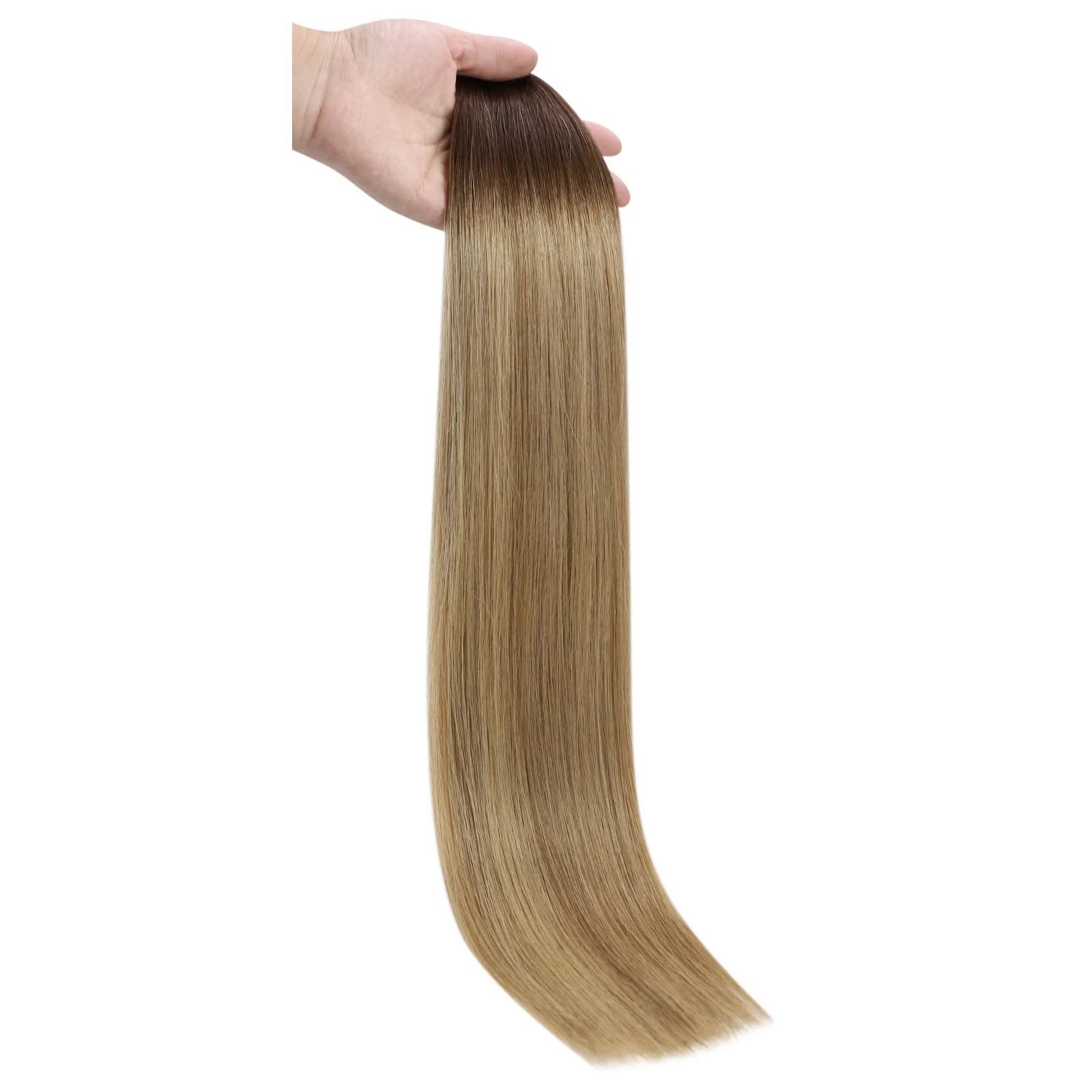 Moresoo extensões de trama de seda plana sem costura feixes de cabelo virgem 50g cabelo humano natural real 12 meses extensões de cabelo de trama pu