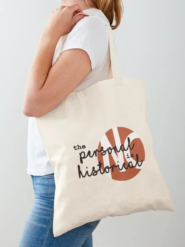 The Personal Is Historical Tote Bag tote woman Canvas shoulder screen