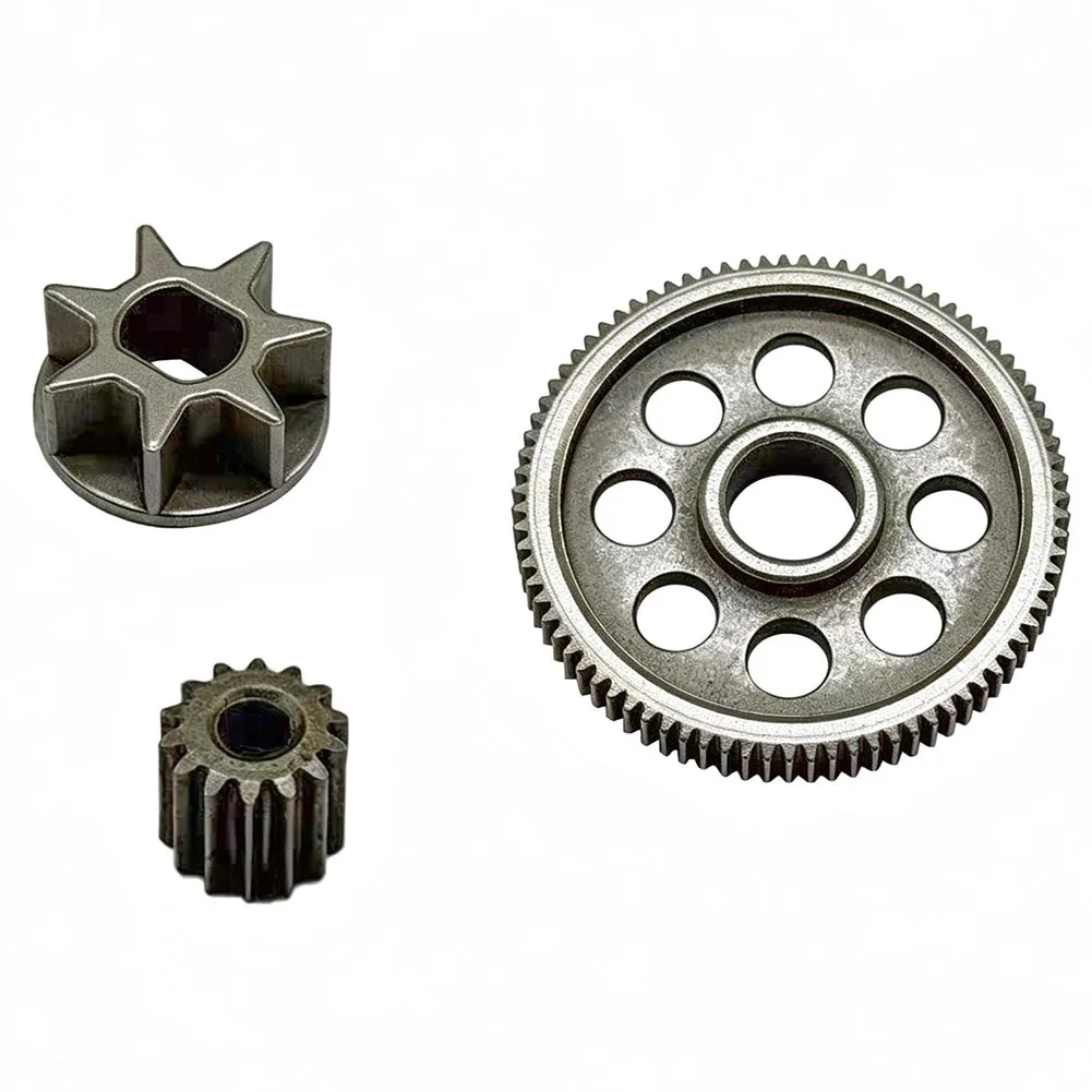 3Pcs Electric Chain Saw Gear Set Electric Chain Saw Large & Small Gear Replacement Cordless Electric Chain Saw Accessories