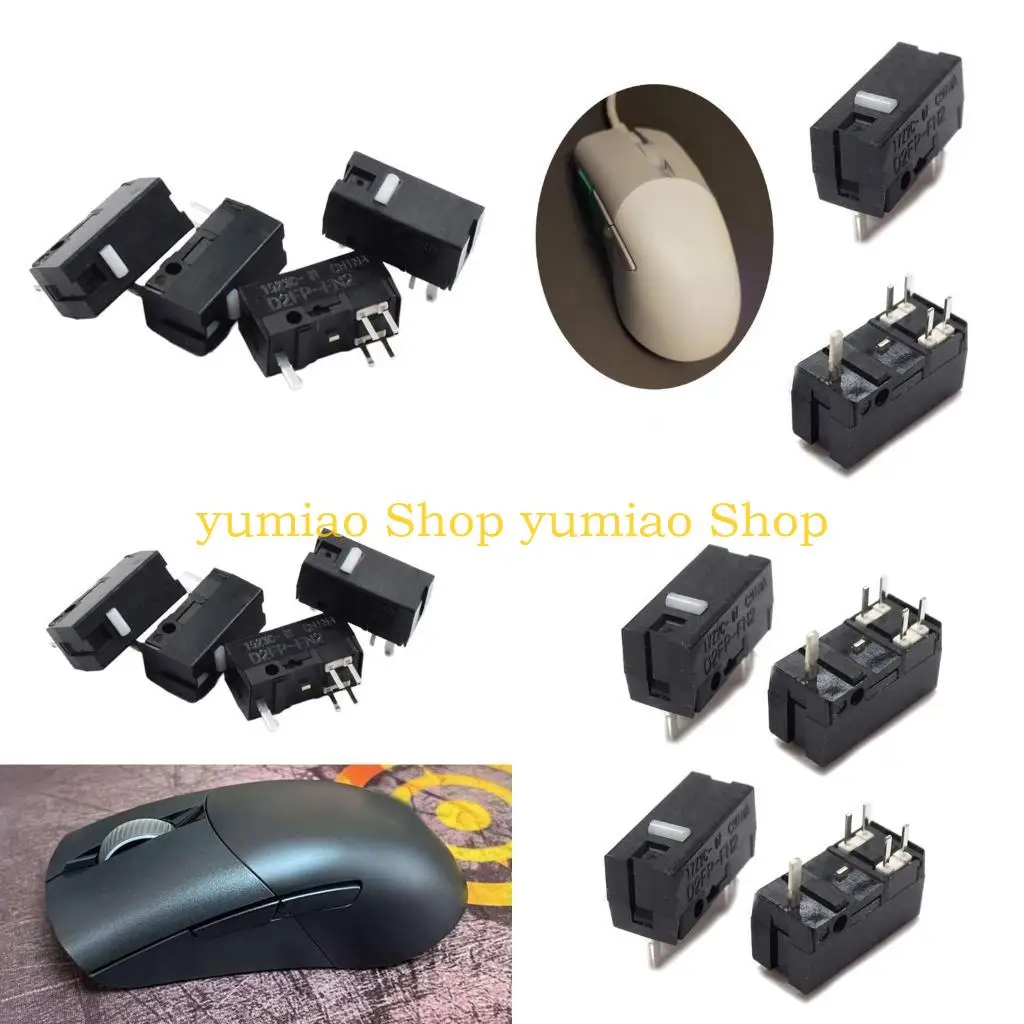 

587B 4Pcs/Set Mouse MicroSwitches Optical MicroSwitch for ROG III Point 36K，ROG
