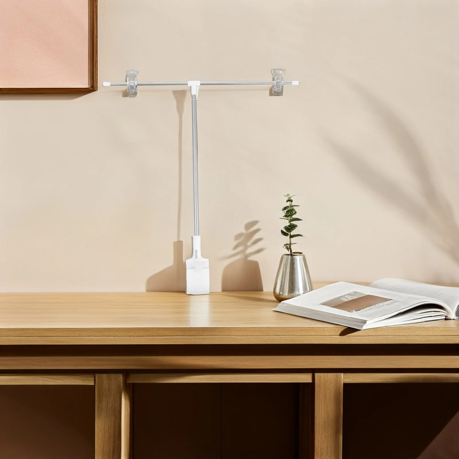 Poster Holder Stand Adjustable Desktop Display Rack For Posters Signs Banner Hanger Frame Clip Retail Exhibition