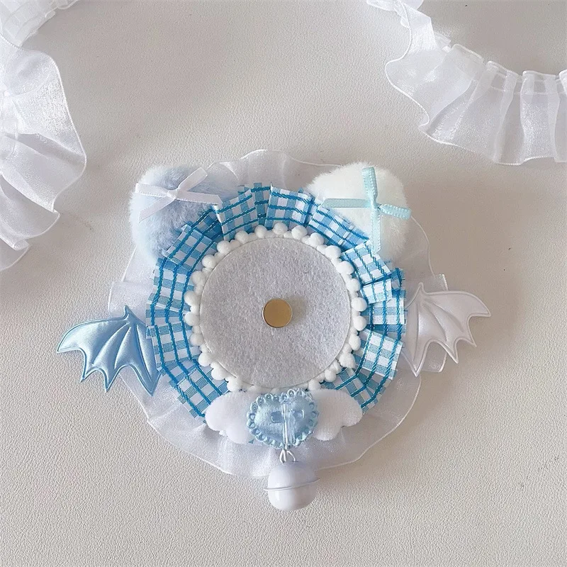 حامل شارة أنيمي دانتيل مصنوع يدويًا تصنعه بنفسك ، دبابيس Lolita Itabag ، عرض صور ، ديكور شريطي قوس لحقيبة Ita زخرفة ، أزياء