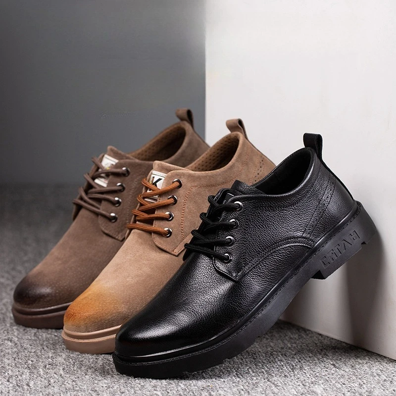 

Защитная обувь, мужские рабочие кроссовки, неразрушимая обувь, обувь с защитой от проколов, водонепроницаемые удобные рабочие и защитные ботинки 2025 г.