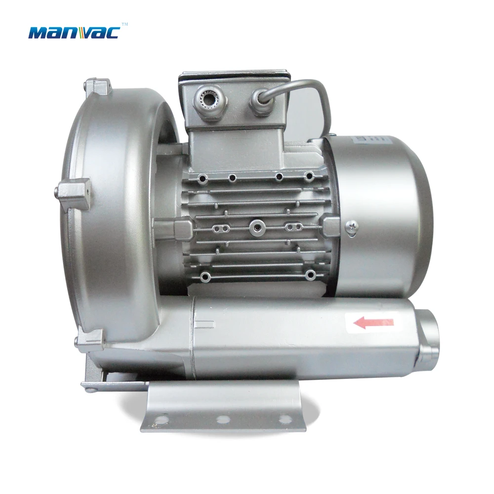 0.7KW/1HP Regenerative Air Blower Blower Side Channel Air Blower For Waste Water Treatment Plant