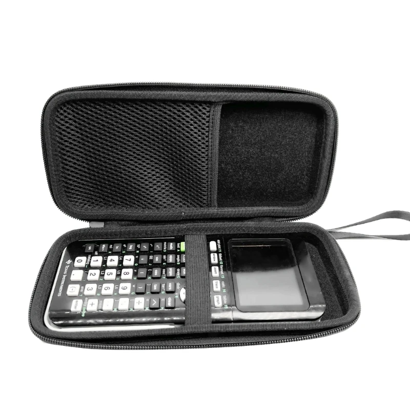 Portable Storage Bag For Graphing Calculator EVA Hard Carrying Travel Case For Instruments Ti CX CAS/II/Ti-84