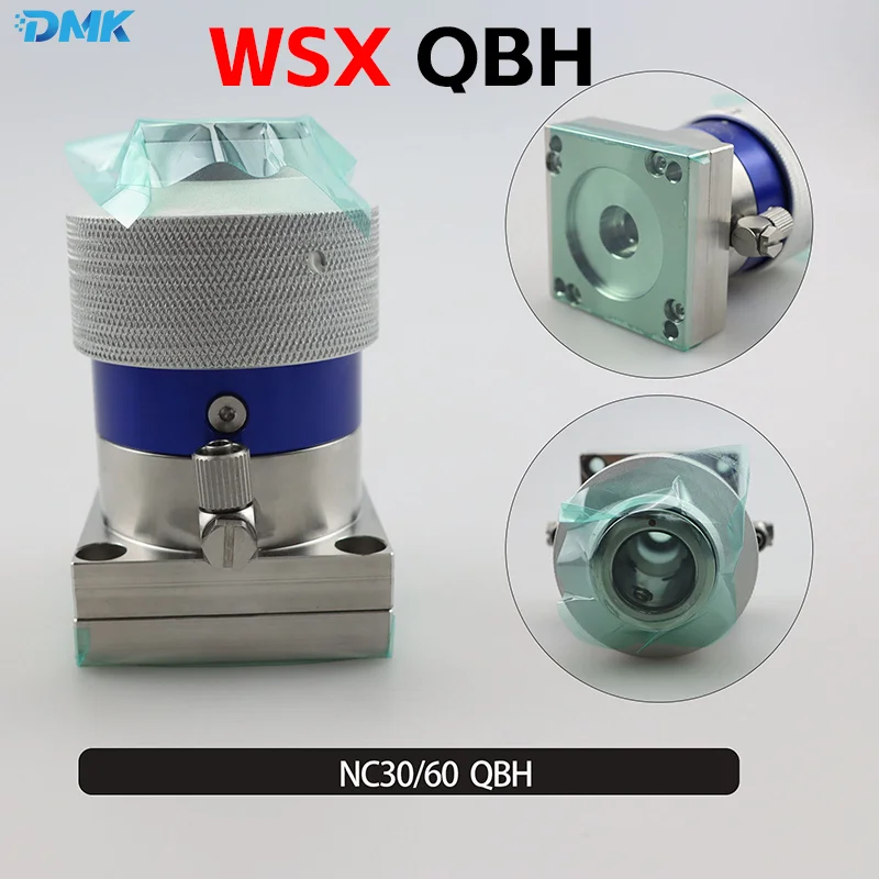 

WSX Laser Cutting QBH Parts NC30 NC60 Water-cooled Components For KC15 KC15A Fiber Laser Cutter Machine