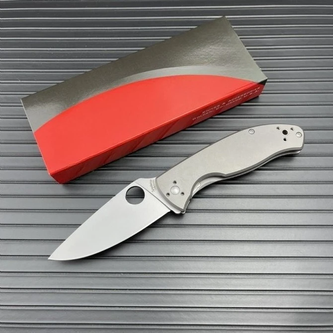 SPYD-C122 Складной нож с ручкой из титанового сплава, острый карманный портативный тактический универсальный нож EDC для кемпинга