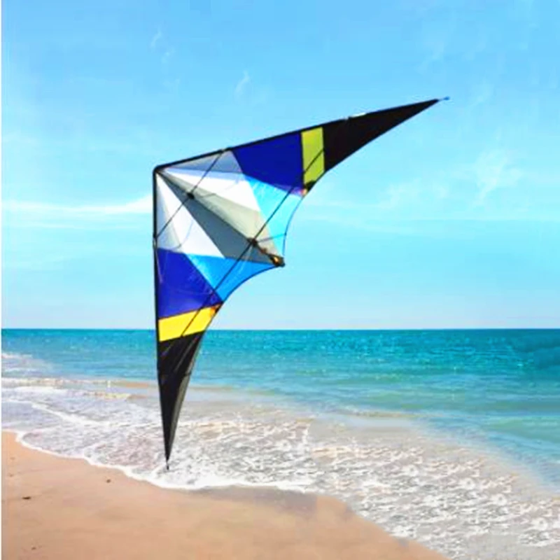 free shipping large dual line stunt kite Junlong  sound thunder wing 3 kite flying windsurfing gel blaster toys parachute fun