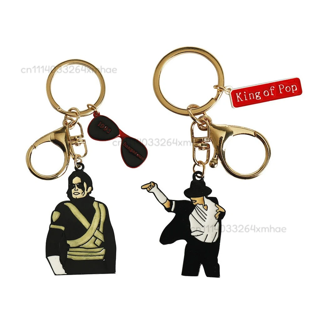 

Dancing King Artist Singer Michael Necklace Dancing Jackson Enamel Pendant Bracelet Superstar Souvenir Fan Gift
