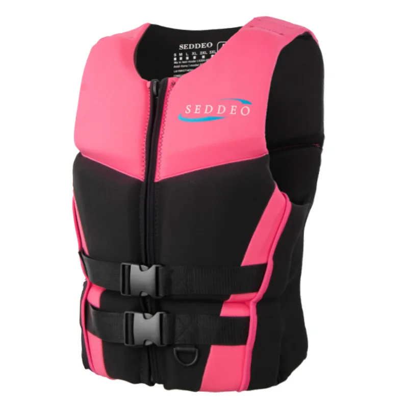 Colete de Impacto para Wakesurf, Colete de Neoprene para Mulheres, Colete Salva-Vidas para Homens, Ideal para Surf, Pesca, Navegação e Atividades Aquáticas
