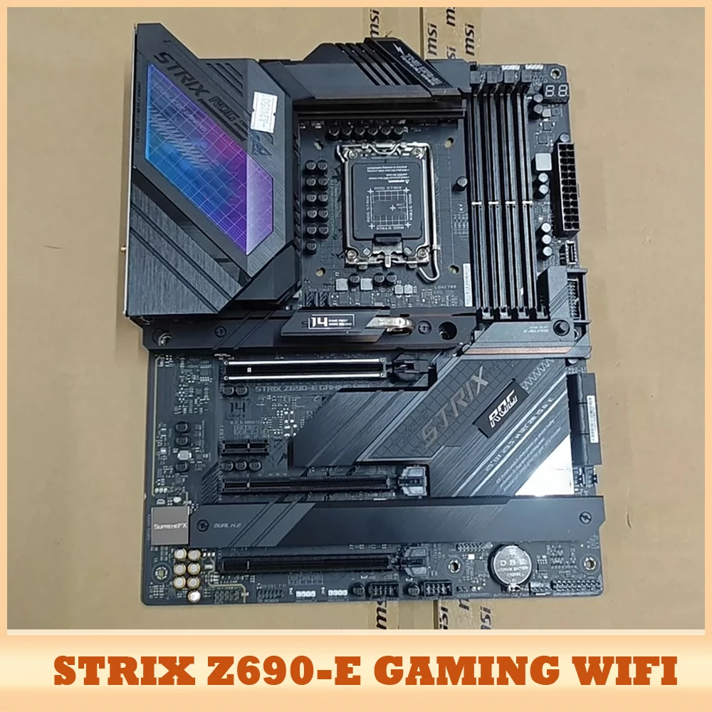 

Для AS-US LGA1700 ROG STRIX Z690-E GAMING WIFI DDR5 материнская плата