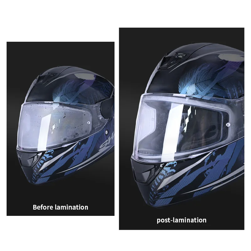Motorcycle Helmet Visor Film Anti Fog for Shark Spartan Carbon/Spartan/Skwal 2/D-Skwal 2 Lens Anti Fog Film Helmet Accessories