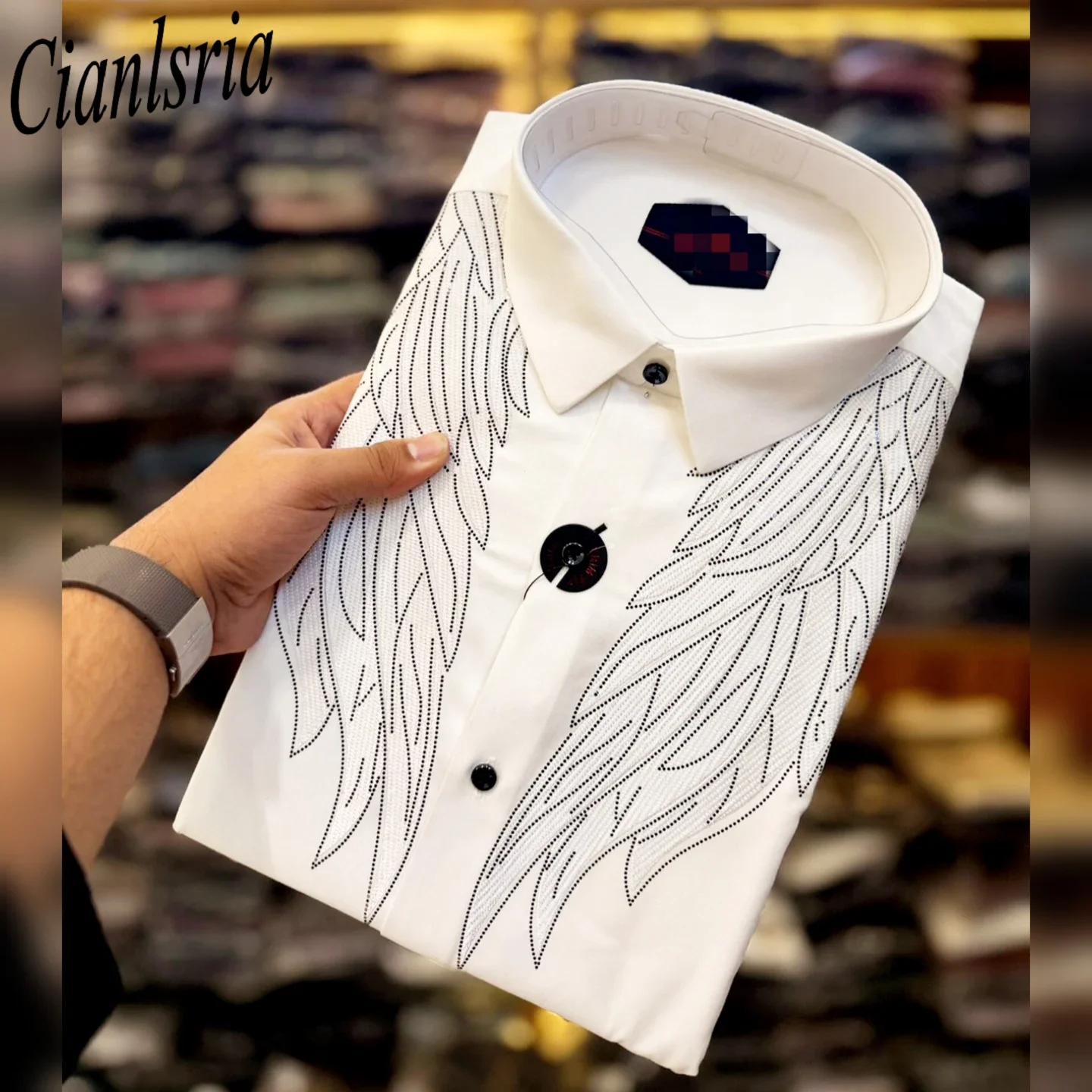 Camicia Elegante da Uomo con A - Men Formal Wear Shirts recensione e prezzo