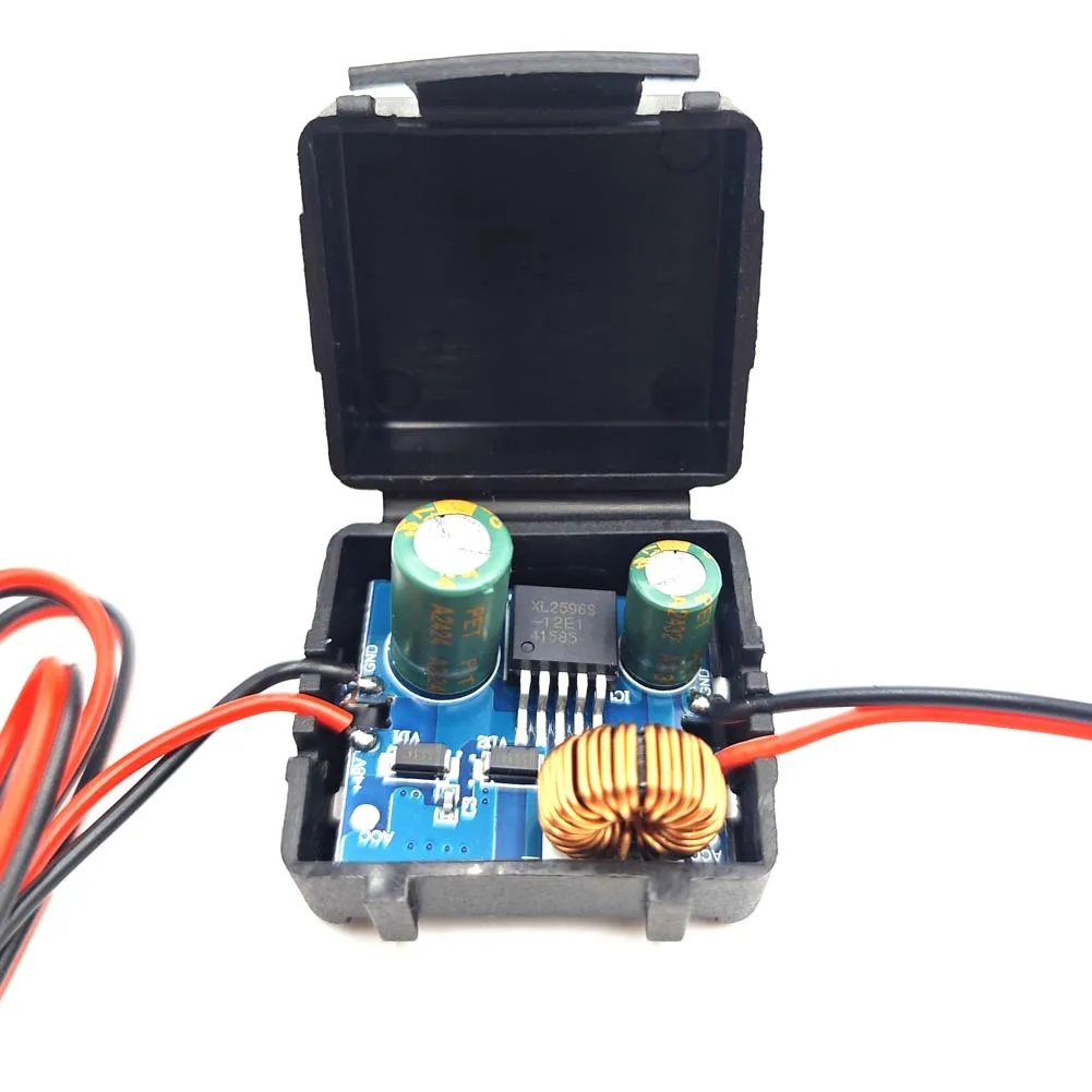 Car Voltage Converter Filter DC 12-30V To DC 12V 3A Car Power Supply Voltage Regulator Fits For Car Rear View Camera Recorder