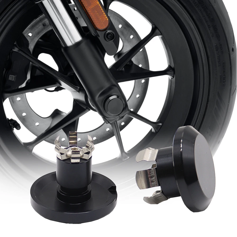 Voor Sportster S 1250 RH1250 S Pan Amerika 1250 S PA1250 2021 2022 Voor-en Achteras Moer Covers Pivot bolt Covers Zwart