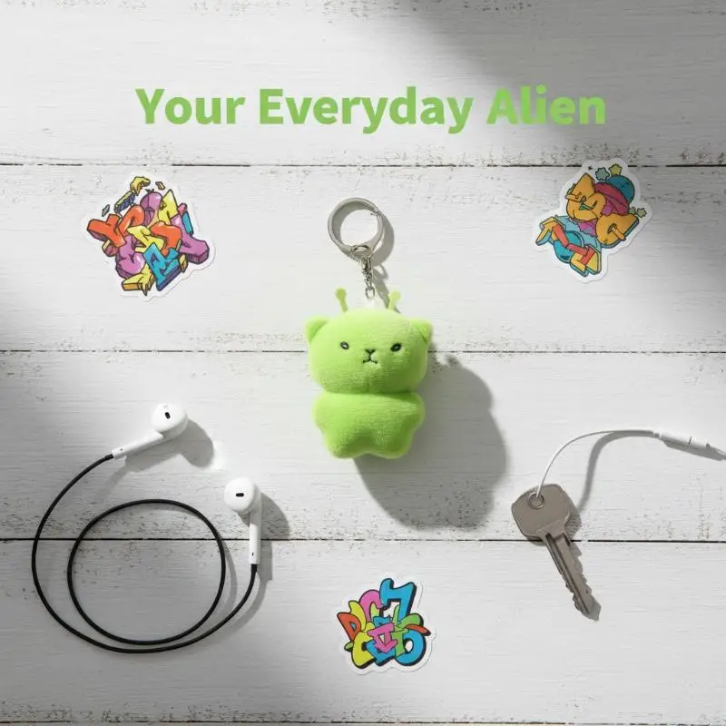 

Плюшевая игрушка-брелок в виде мультяшного персонажа, креативный уродливо-милый кулон для рюкзака, подарок для вечеринки