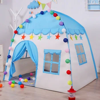 Children&#x27;s toy tent indoor and outdoor games folding Playhouses children&#x27;s room girl baby castle tent house