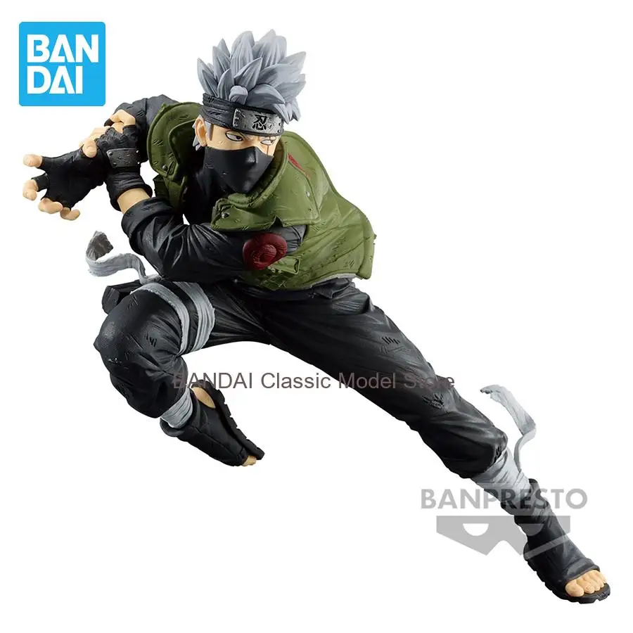 

Коллекционная фигурка Banpresto Naruto Shippuden: Какаши (160 мм), аниме-фигурка из ПВХ, модель для коллекционирования