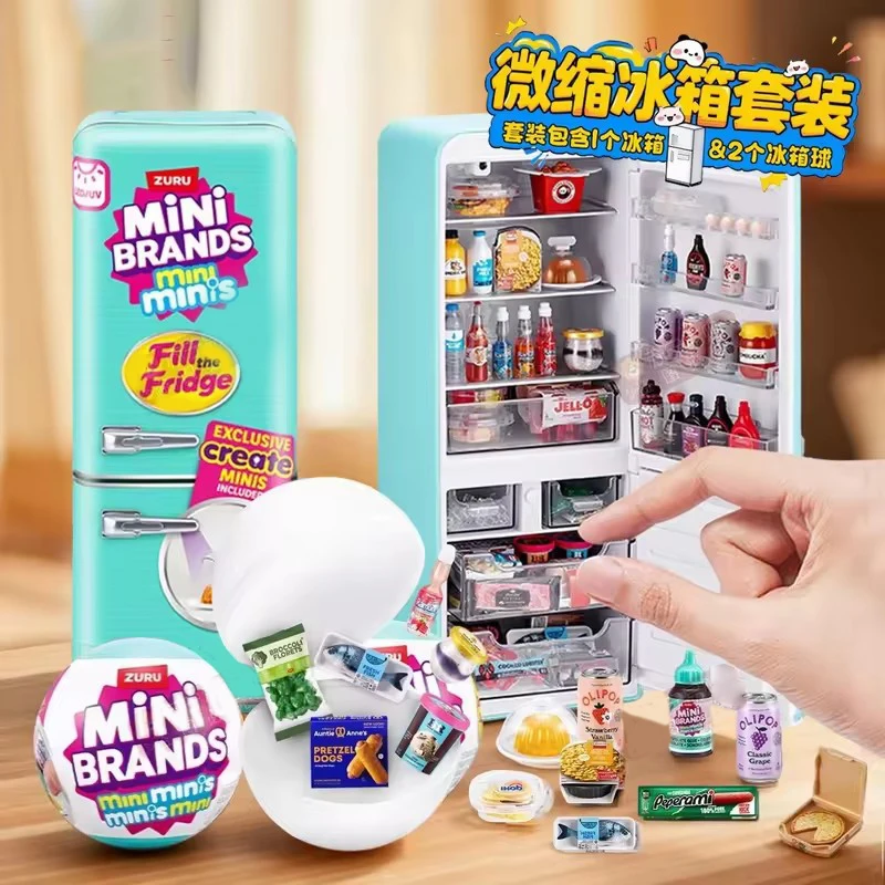 Zuru Surprise Toy Mini Toy Brands Kawaii Food Toys Cute Mystery Random Blind Boxes Miniature Toy Original Birthday Gift