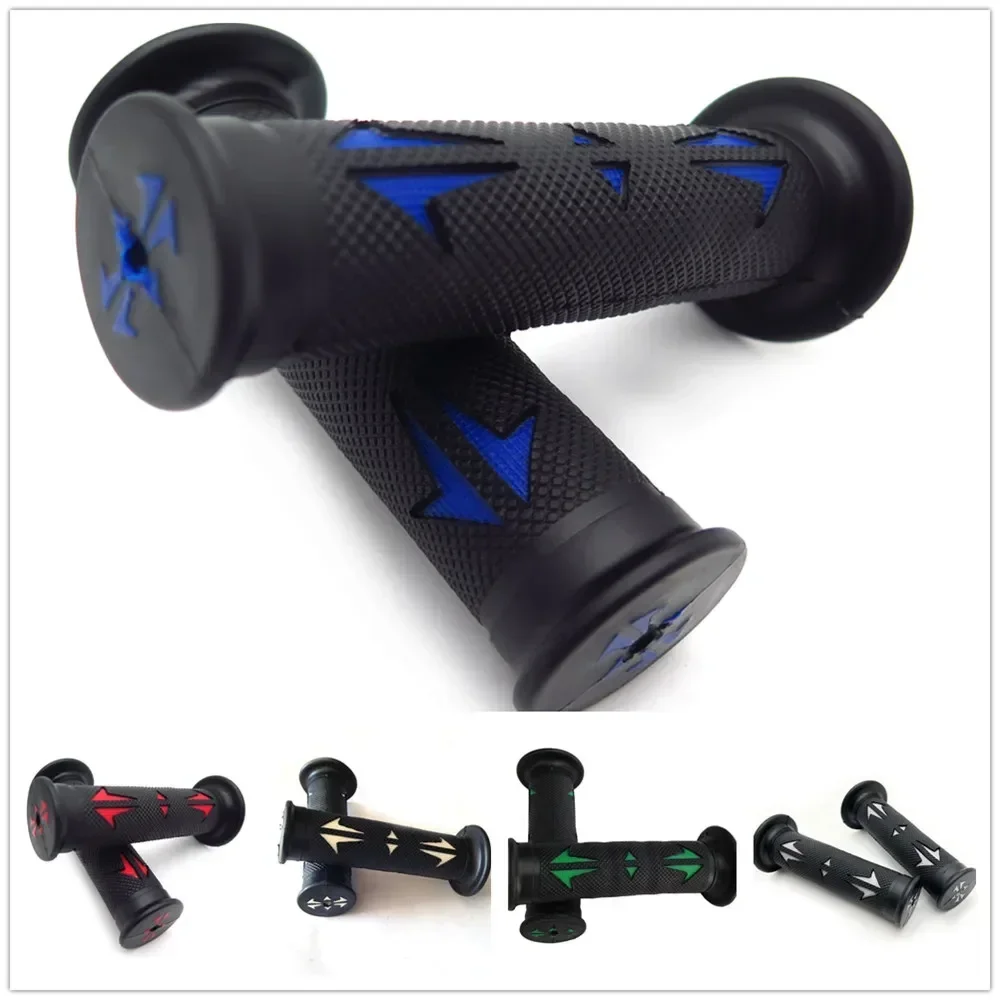 

Motorcycle Soft Rubber 22mm Hand Grips Universal for KTM Yamaha MX Pit Dirt Bike