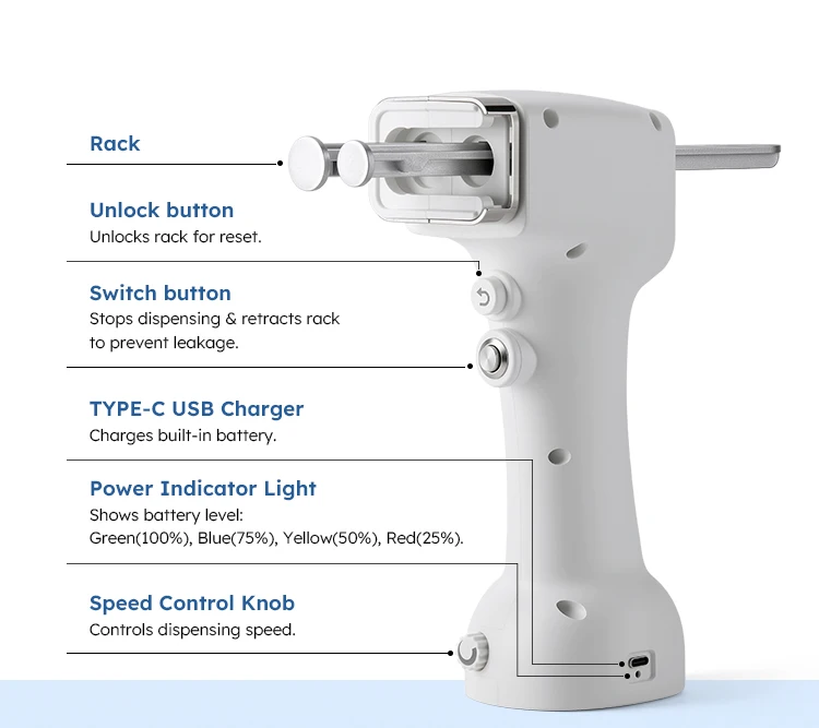 Dental Apparatus Portable Electric Impression Dispensing