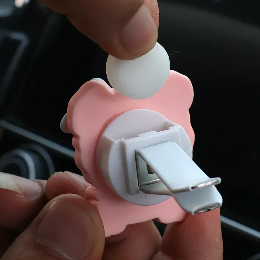 Car Air Fresheners Refills Cars Air Vent Clip Replacement Set Pads Solid Fragrance Scent Air Freshener Refill Tablets Deodorizer