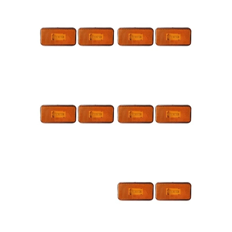 Simple 10PCS 24V Side Marker LED Light For SCANIA G P R S SERIES Truck Accessories Parts 1737413 High Quality Truck Signal Lamp