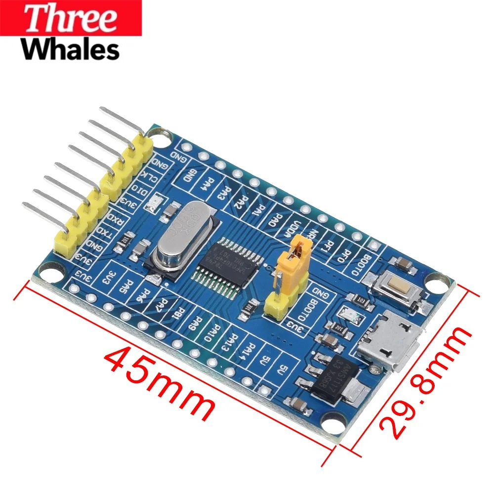 THR 1/2/5pcs 48 MHz STM32F030F4P6 Small Systems Development Board CORTEX-M0 Core 32bit Mini System Development Panels