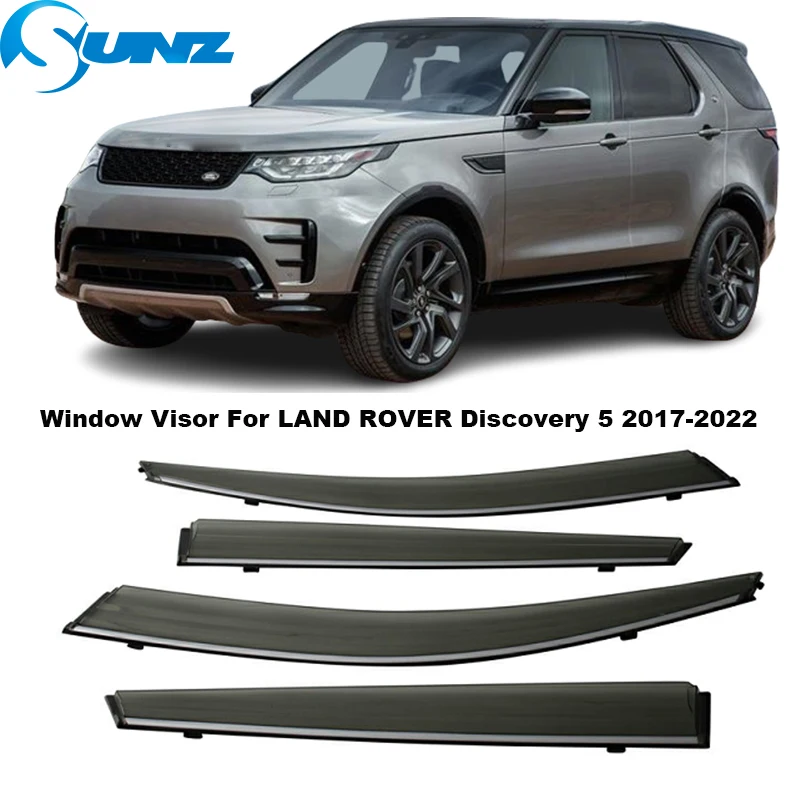 Window Visor For LAND ROVER Discovery 5 2017 2018 2019 2020 2021 2022 Car Window Rain Shield Visor Sun Wind Deflector Shade