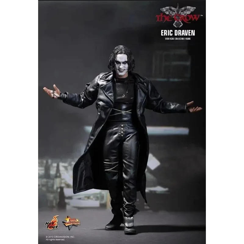 W magazynie oryginalne HotToys HT MMS210 Brandon Lee THE Crow 1/6 charakter filmowy modelowa kolekcja sztuki zabawka prezent