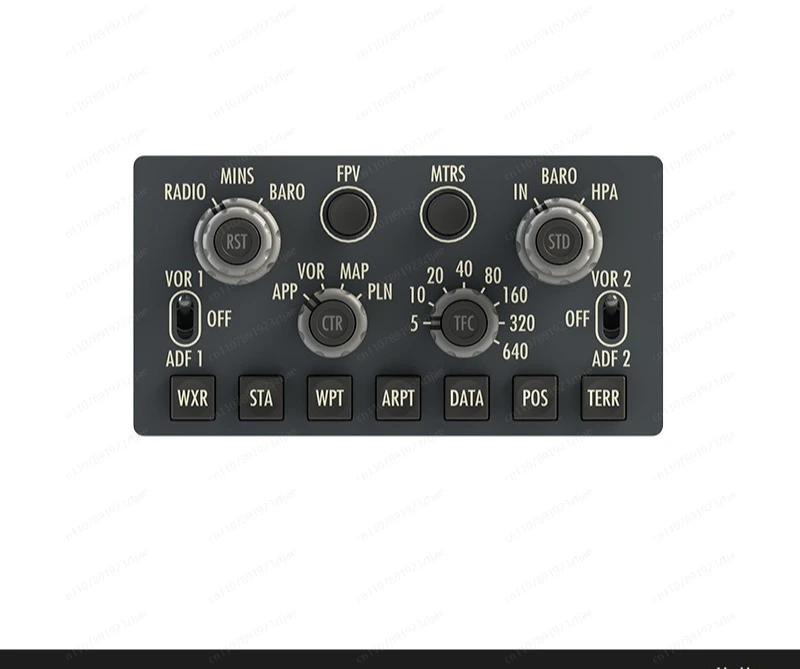 A320 Flight Control Panel Simulator, Compatible with XP12/P3D Flight Simulation FCU Unit