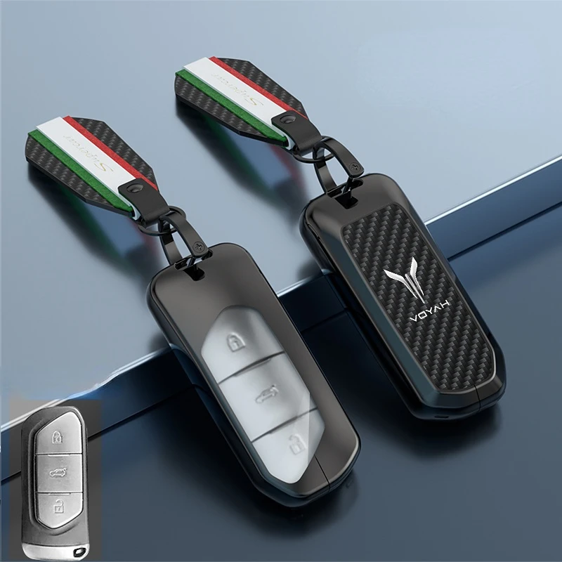 

For VOYAH free Key case with dedicated metal shell, high-end car decoration, personalized buckle
