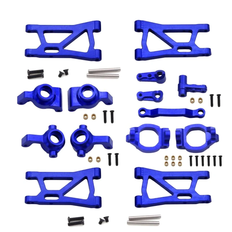 

Для 1/16 SMAX 1621 1625, передние и задние рулевые чашки, поворотные рычаги, рулевые группы, сидений C и другие аксессуары для обновления синего цвета