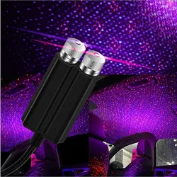 USB Car Roof light LED Babysbreath Atmosphere light Ambient LED Projection lamp LED Starry Sky Night Light Car Decorative light