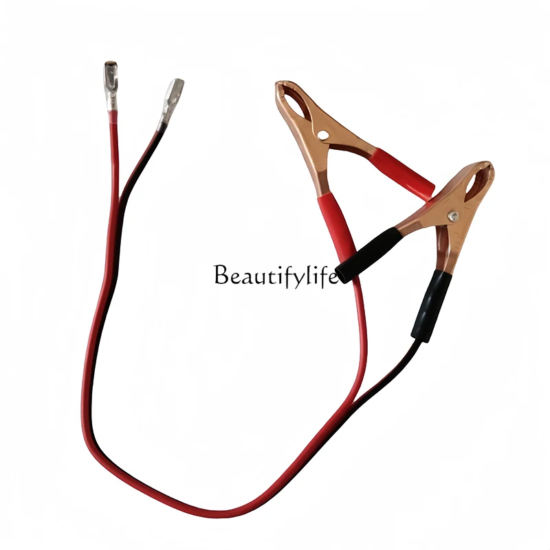 

yj15 Black and red high-power battery line converter, battery clip connector, conversion and fire connection