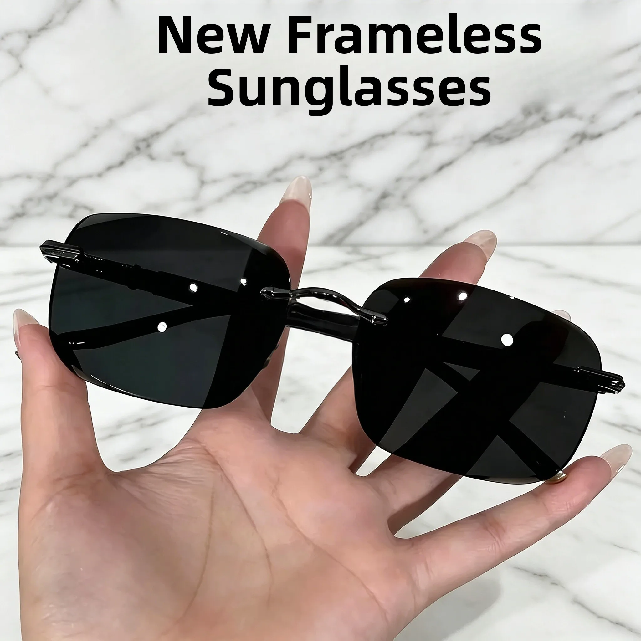 High Definition Men's Driving Sunglasses Outdoor Fishing Sunscreen Fashionable Luxury Accessories Glasses for Traveling