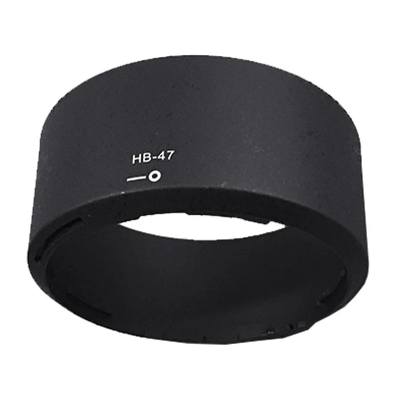 hb-47 렌즈 후드 가역 카메라 렌트 용 yongnuo af50mm/1.8g 프라임 렌즈