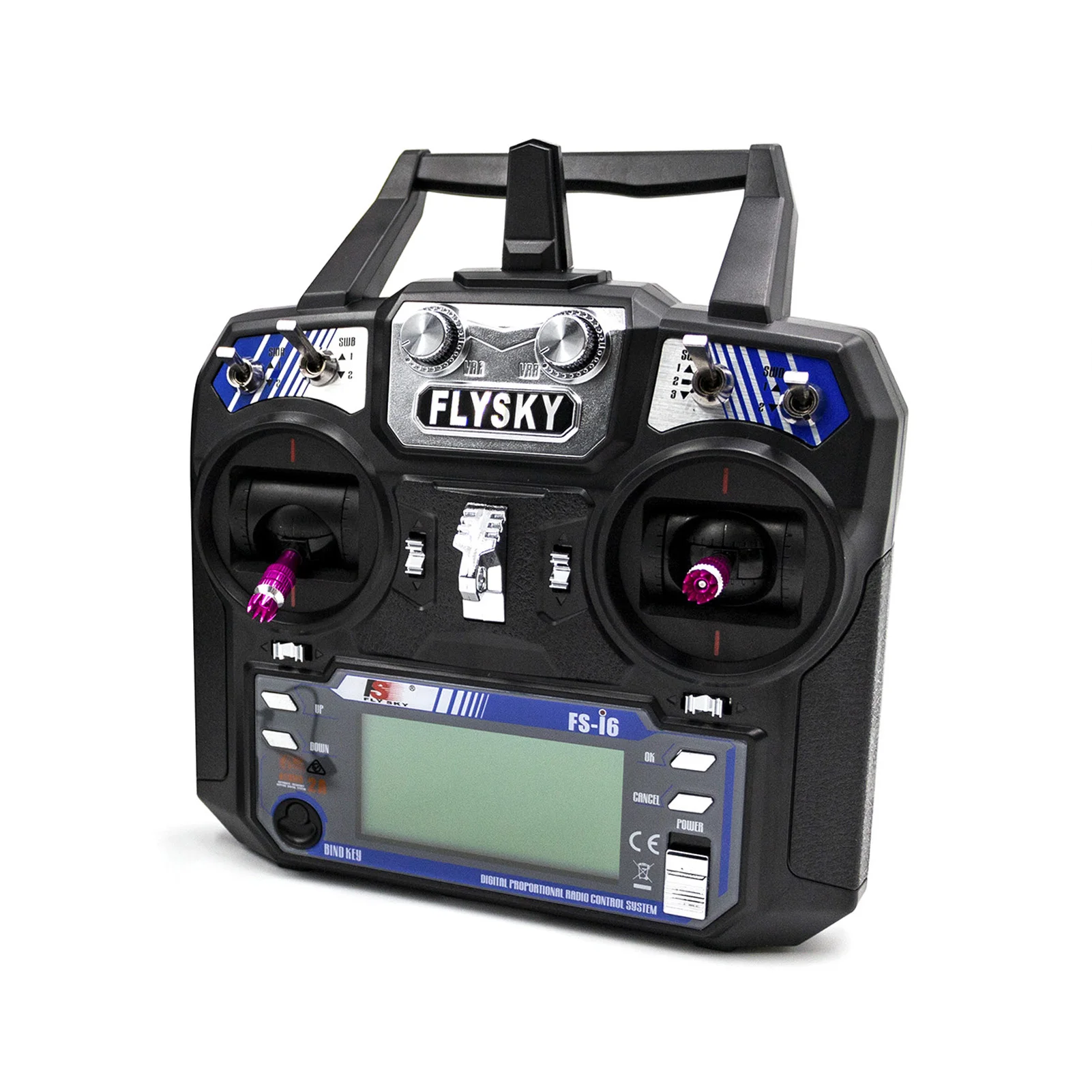 Flysky FS-i6 AFHDS 2A 2.4GHz 6CH Radio System Transmitter for RC Helicopter Glider with FS-iA6 Receiver Mode 2