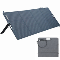 Ctolity 100W 200W Solar Panel For Camping ETFE Flexible Foldable Solar Generator Portable kit panel solar 12V-18V Waterproof