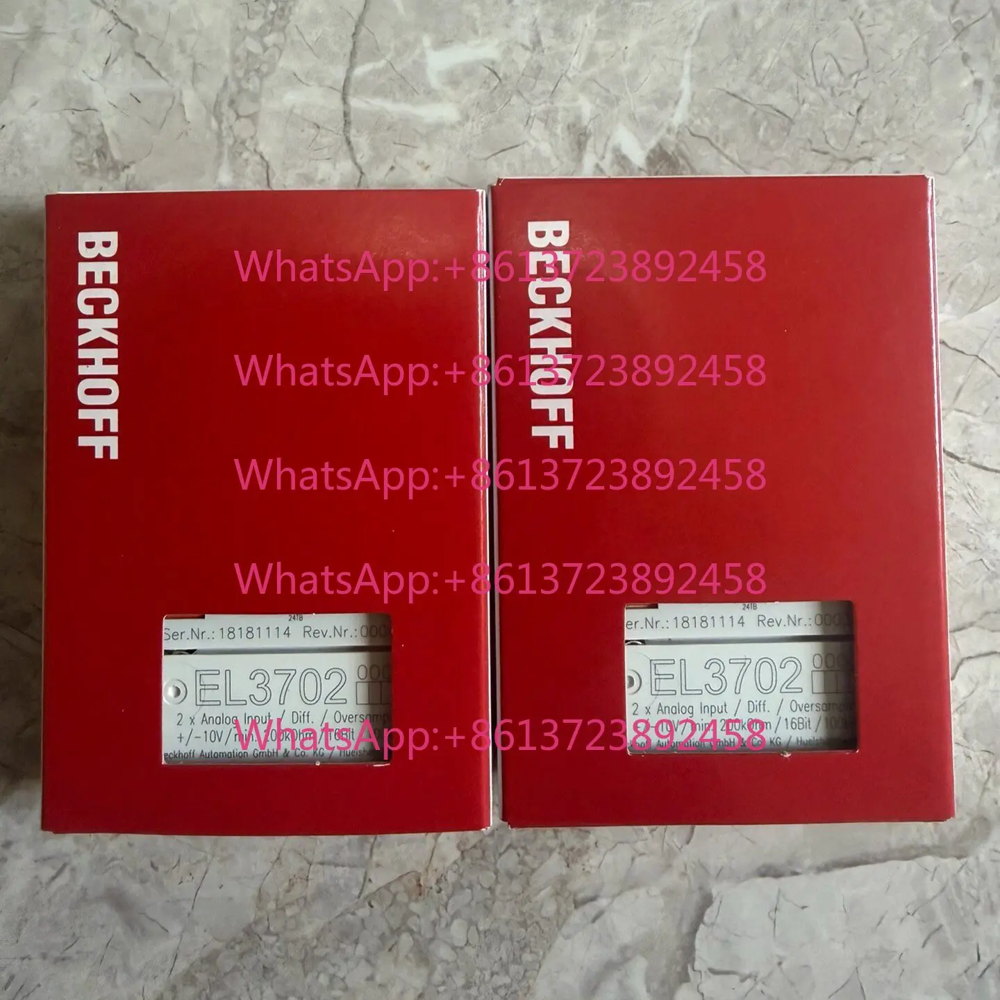 Beckhoff module EL3702 is spot genuine.