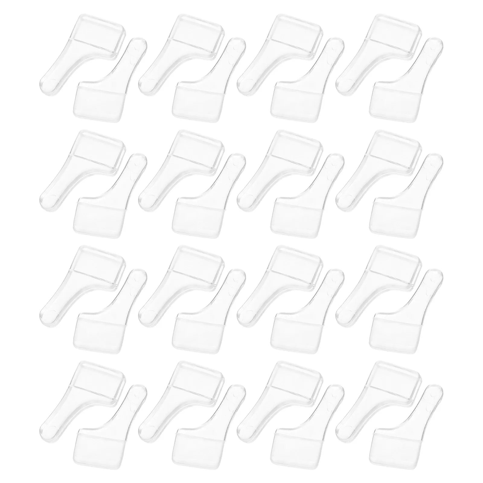

100 Pairs Anti Slip Leg Covers Soft Transparent Silicone Ear Hooks Grips Mini Temple Tips Retainers for Glasses Accessories
